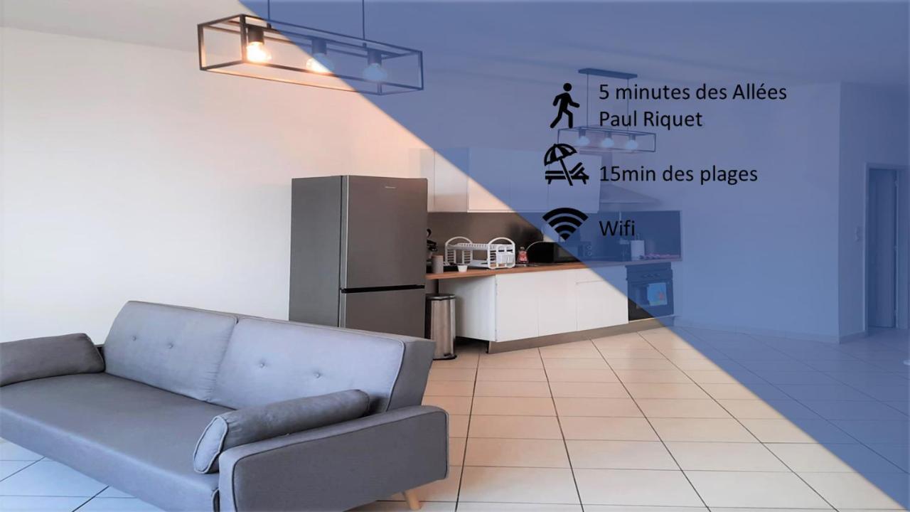 Le Albert 1Er Beziers Appartements Tout Equipes Dış mekan fotoğraf